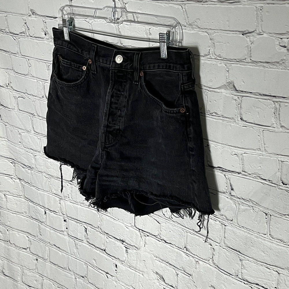 ❤️Final Price Agolde Black Jean Shorts - Picture 2 of 4